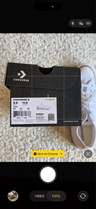 Converse Chuck Taylor All Star Bajas Blancas