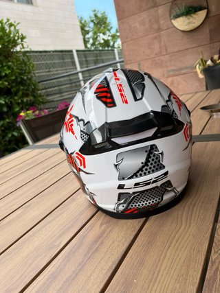 Casco Integral LS2 Blanco Niño