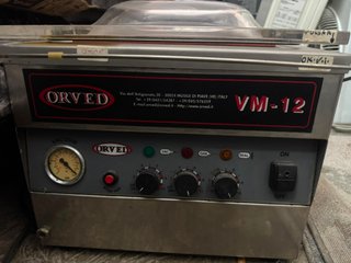 Envasadora al vacío Orved VM-12 funcional