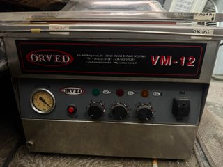 Envasadora al vacío Orved VM-12 funcional