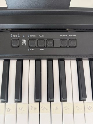 Teclado Casio CT- S100 con soporte y pie