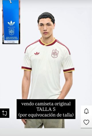 Camiseta Adidas España Talla S