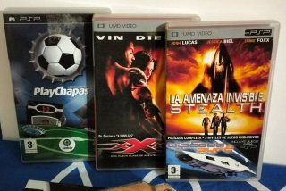 Lote PSP : carcasa especial y extras