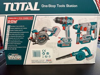 Kit Herramientas Total 4 en 1 20V