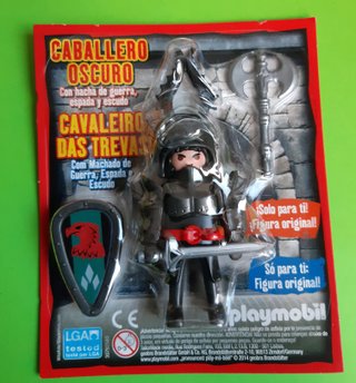 Playmobil Caballero Oscuro con Hacha