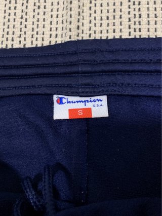 Pantalón deportivo vintage Champion azul/gris