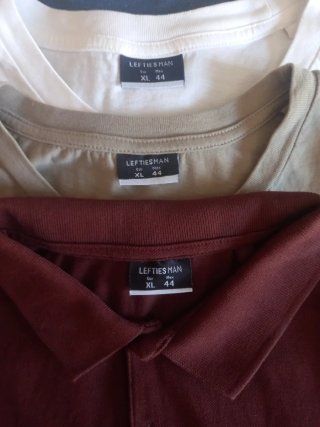 TODO 5€.  3 camisetas 2 polos XL lefties Man, Spri