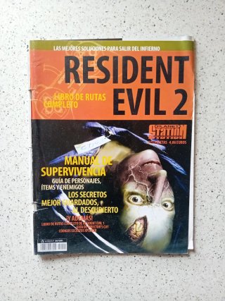 Revista Resident Evil 2 Libro de Rutas Completo