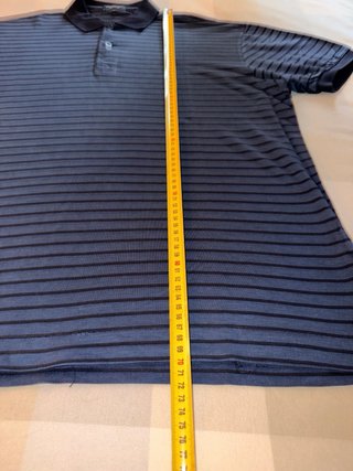 Polo Burberry Rayas Azul Talla L