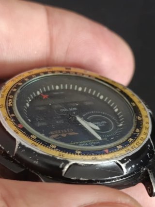 Reloj Citizen Vintage Wingman Analógico Digital