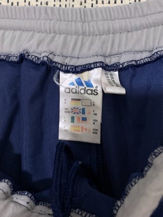 Pantalón chándal vintage Real Madrid Adidas Azul