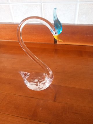 Cigno in vetro di Murano