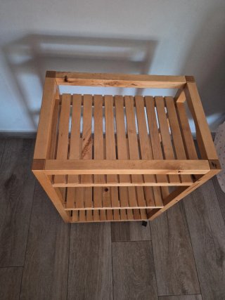 Carro auxiliar madera Ikea