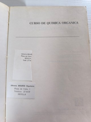 Curso de Química Orgánica – P. Arnaud