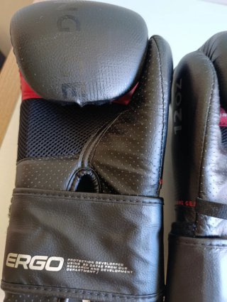 Guantes de boxeo Outshock negros