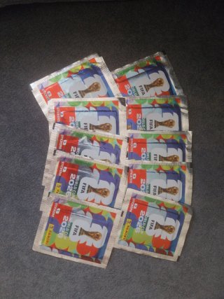 10 Sobres Panini Mundial FIFA 2026
