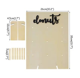 Expositor para donuts