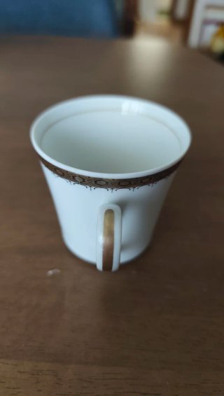 Juego de café porcelana Santa Clara