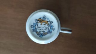 Juego de café porcelana Santa Clara