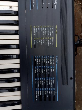 Órgano Farfisa TK 61