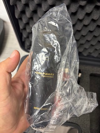 Marantz MPM-2000U Micrófono USB Negro