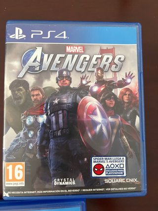 Lote 5 Giochi PS4: Red Dead 2, CoD, Avengers, TLoU
