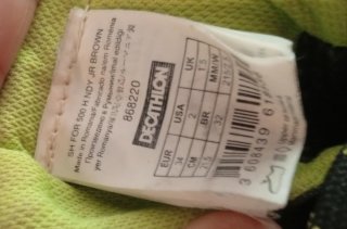 Zapatillas de montaña Decathlon Marrón/Verde