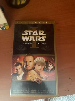 VHS Star Wars: La Amenaza Fantasma