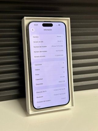 iPhone 15 Pro Max 512 Grigio Perfetto