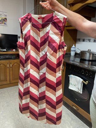 Vestido Desigual Multicolor Talla M