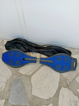 Monopatín de 2 ruedas con funda