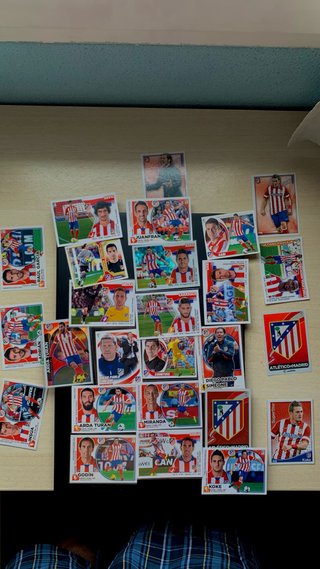 Lote Stickers Atletico de Madrid la liga este