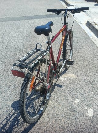 Bicicleta Specialized Hardrock Sport Roja