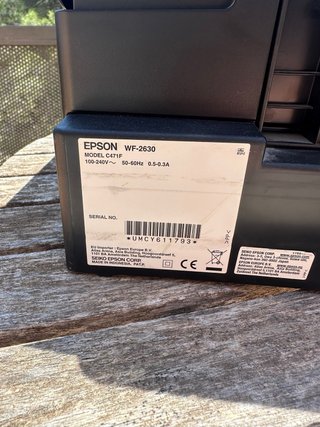 Impresora Epson WorkForce WF-2630