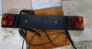 Luces LED para portabicicletas