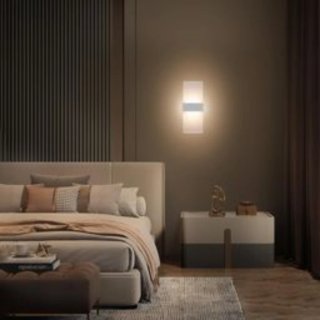2 Apliques LED Acrílico Luz Cálida 3000K RESERVAR