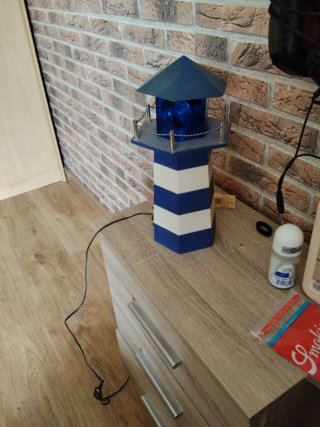 Faro decorativo luminoso