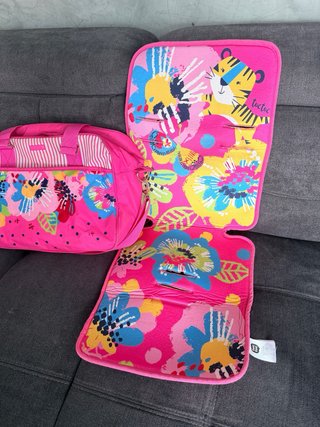 Colchoneta y bolso Tuc Tuc floral