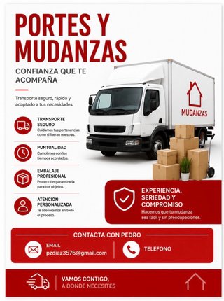 Portes y mudanzas