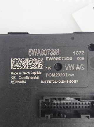 5wa907338 módulo electronico volkswagen golf 4247