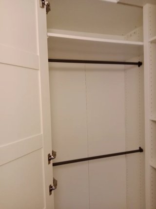 Armario Esquinero Blanco PAX 110x110x236