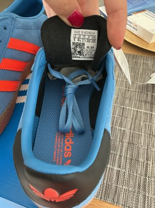 Adidas Gazelle Talla 38 Azul Naranja Sin Estrenar