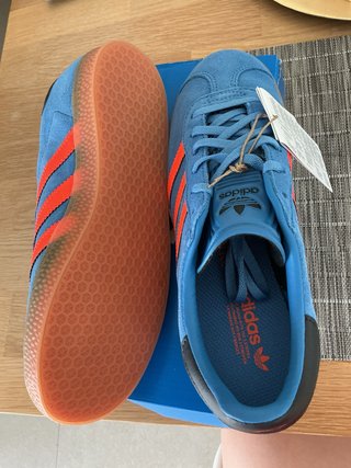 Adidas Gazelle Talla 38 Azul Naranja Sin Estrenar