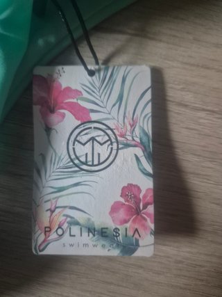 Braga bikini brasileña turquesa Polinesia