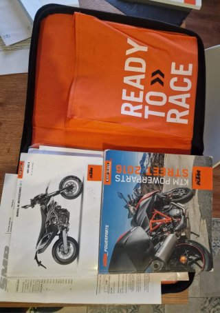 KTM 690 SMC R Supermotard Naranja Año 2017