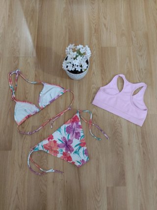pack bikini y toó crop