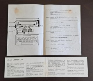 Máquina de escribir Olivetti Lettera 25
