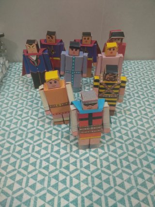 9 Papertoys ninots urbantoys