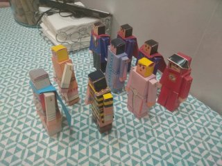 9 Papertoys ninots urbantoys