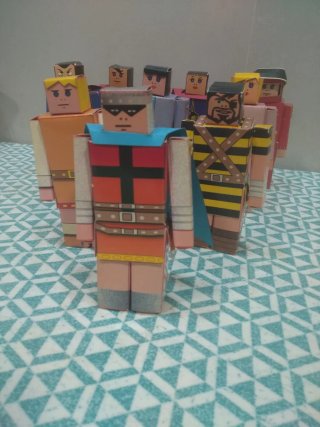 9 Papertoys ninots urbantoys